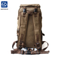 wholesale super large multiple pockets canvas 60l military backpack